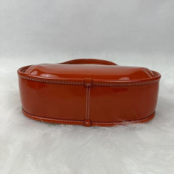 Coach Ergo Shoulder Bag In Coachtopia Leather Orange CQ003 Rainbow NWT - Picture 5 of 7